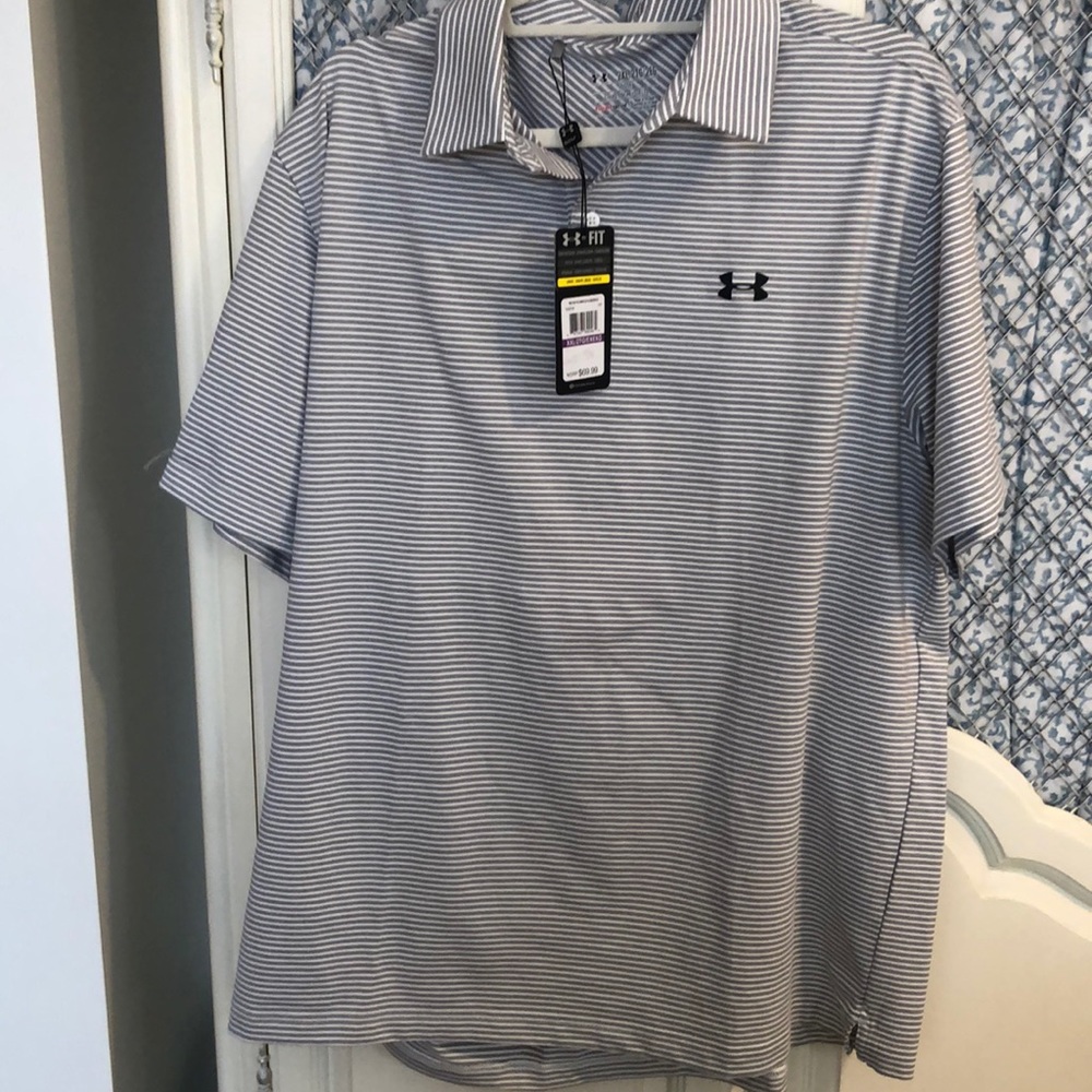 Men’s under armour golf shirt